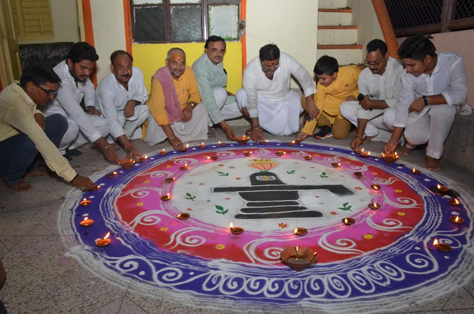 Karpatr Dipawali in Dharmsangh Varanasi5